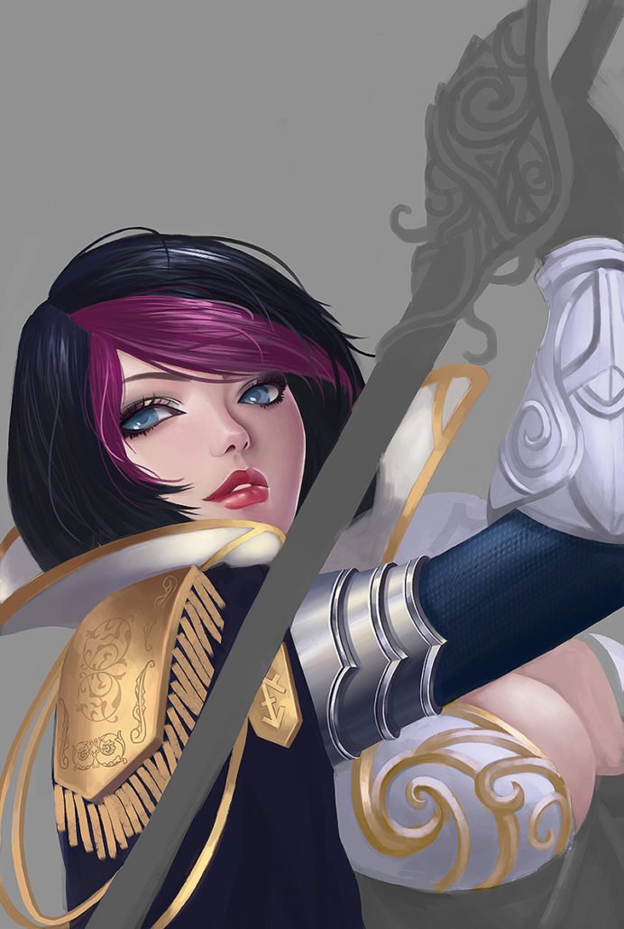 Fiora League Of Legends Fan Art Art Of LoL