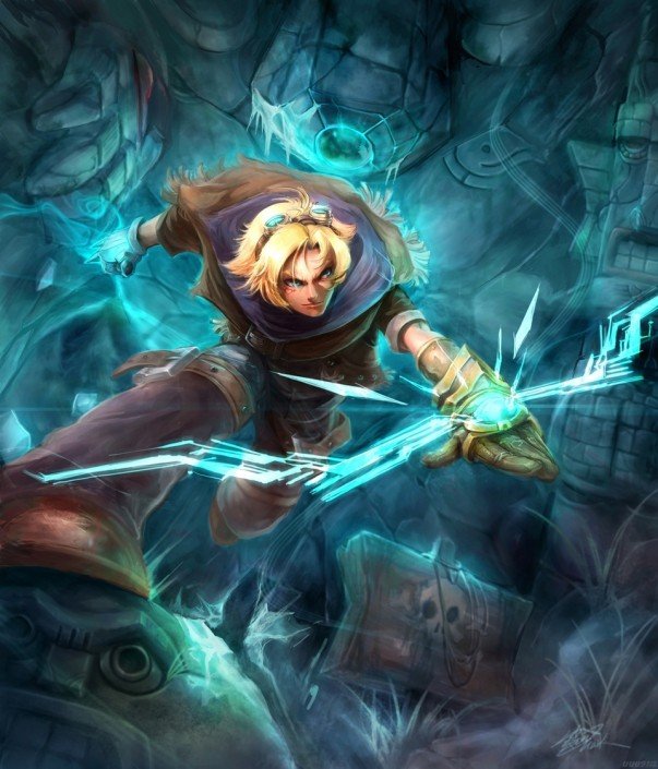 Ezreal League Of Legends Fan Art Art Of Lol