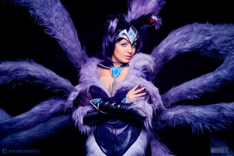 Midnight Ahri League Of Legends Cosplay by dreamhunter707