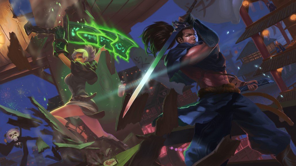 League Of Legends Wallpapers Hd Yasuo Vs Riven League Of Legends