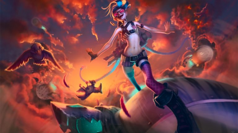 Jinx League Of Legends Wallpaper Hd League Of Legends Wallpapers Art Of Lol