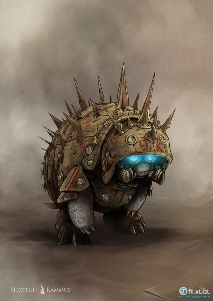  Hextech  Rammus League Of Legends Fan Art Art of LoL