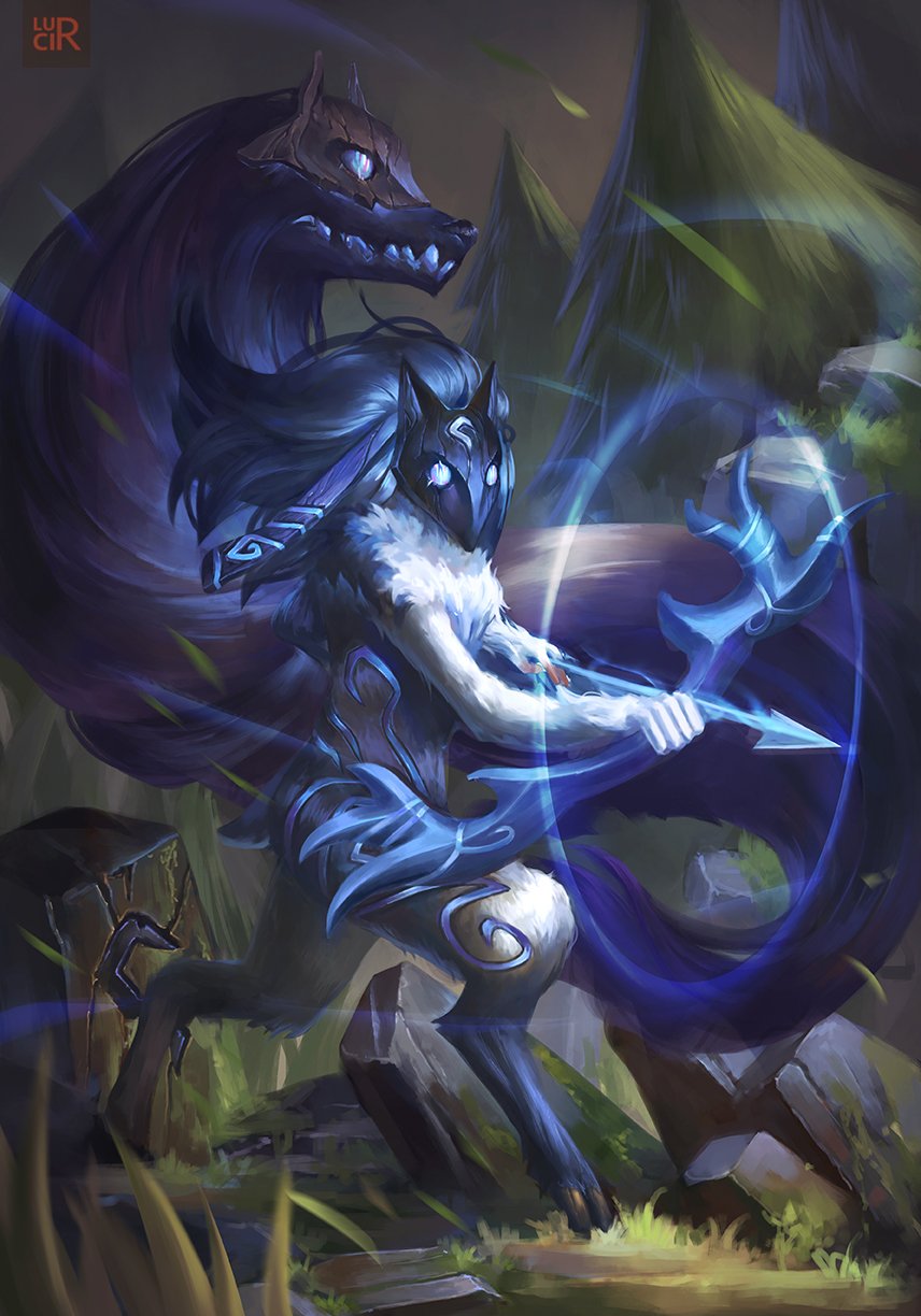 Kindred League Of Legends Fan-Art | Art-of-LoL.