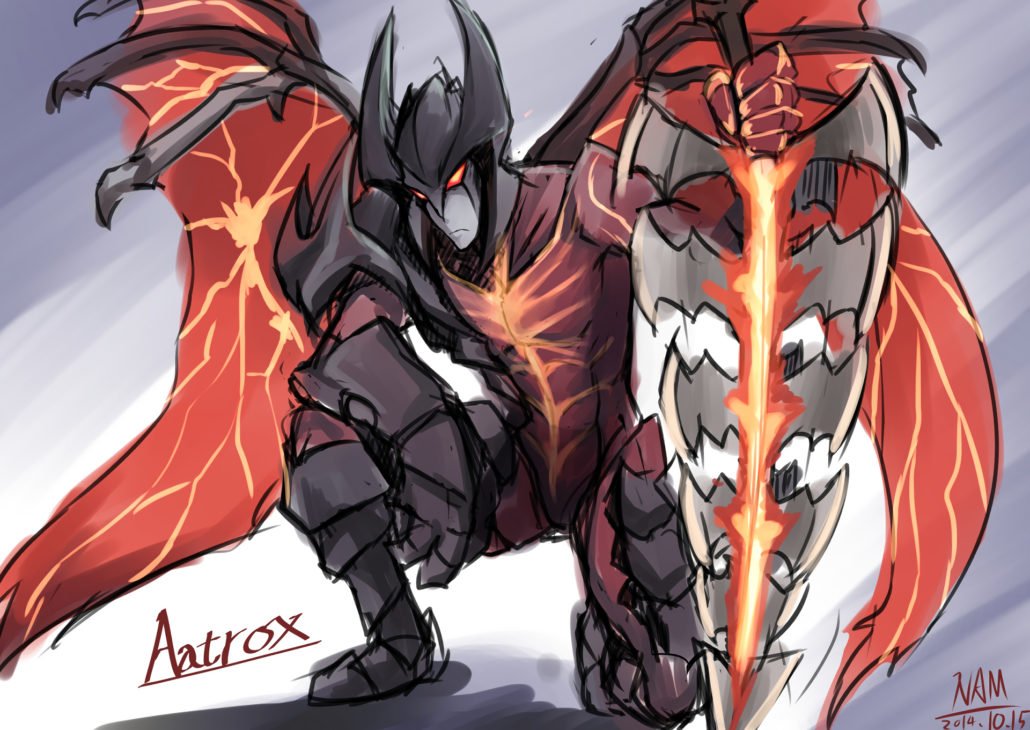 Aatrox League Of Legends Fan-Art | Art-of-LoL