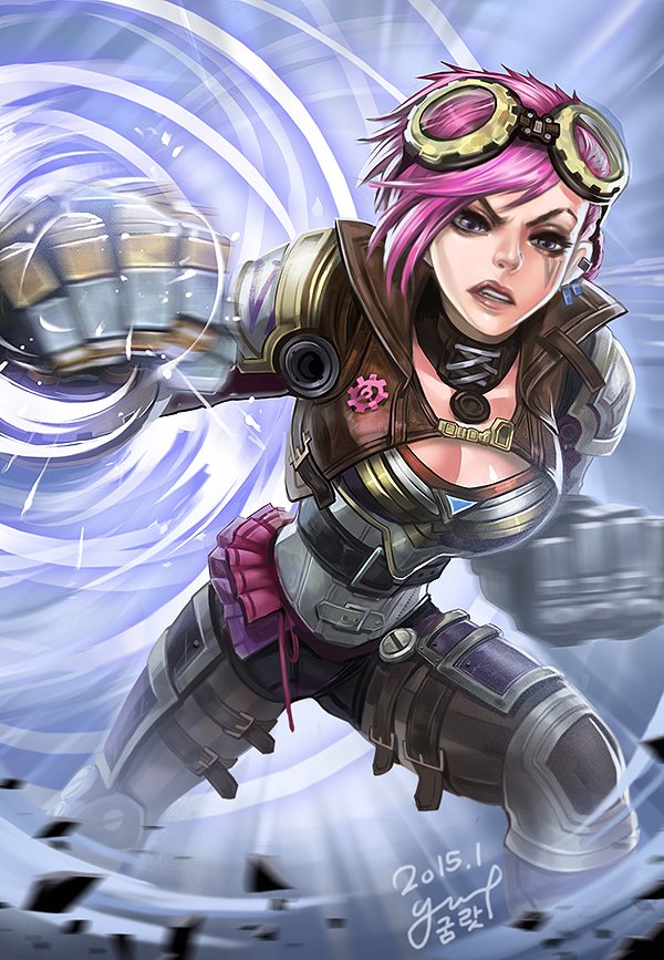 Vi League Of Legends Fan-Art | Art-of-LoL